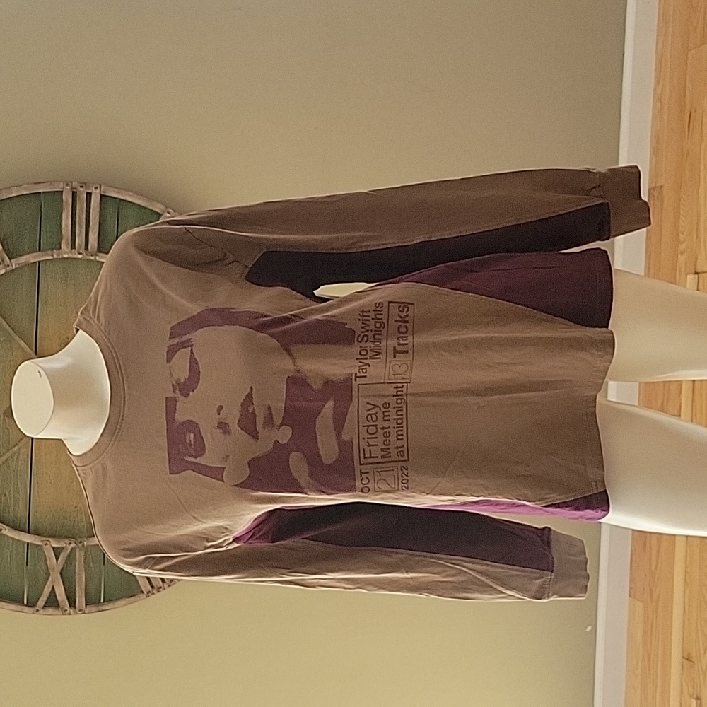 Taylor Swift Midnight Tour Merch long sleeve tee